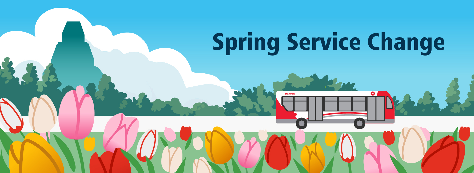 Summer 2025 service change banner