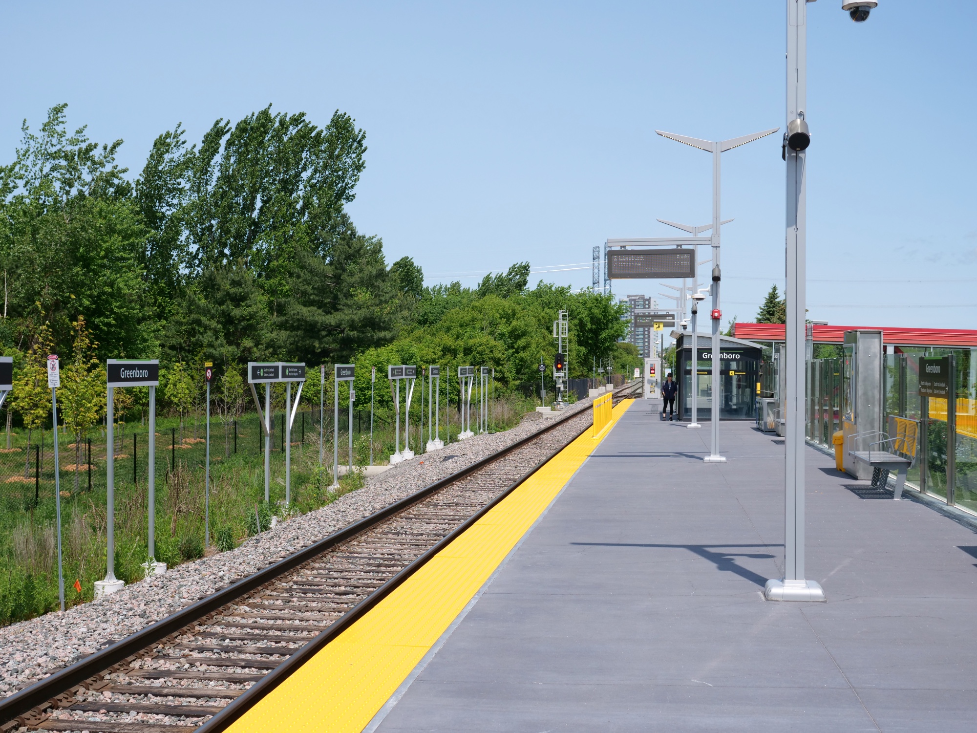 Greenboro station exterior
