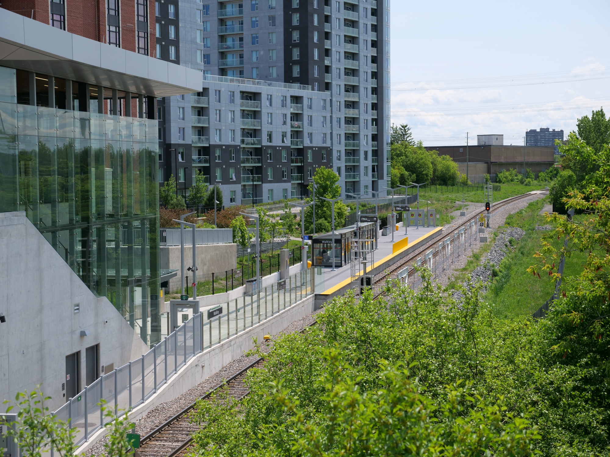 Walkley station exterior