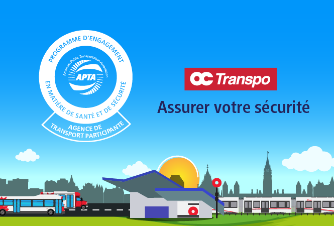Image - OC Transpo est la première société de transport en commun canadienne à participer au Programme d’engagement en matière de santé et de sécurité de l’APTA