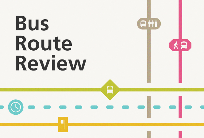 bus route review banner