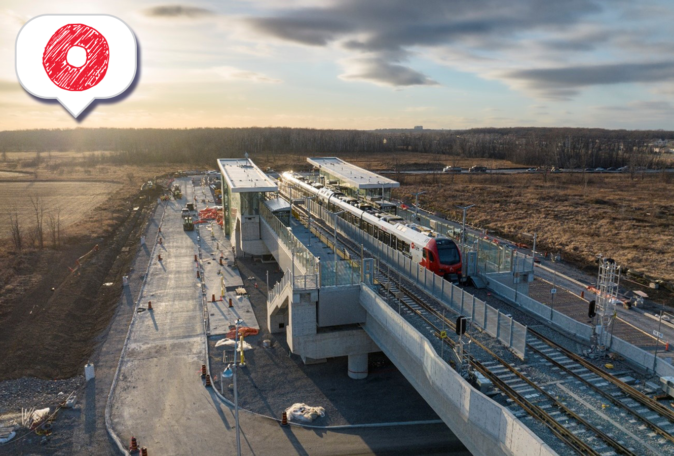 Image - Mise à jour de fin d’année 2023 sur l’extension de l’O-Train et les projets de transport en commun