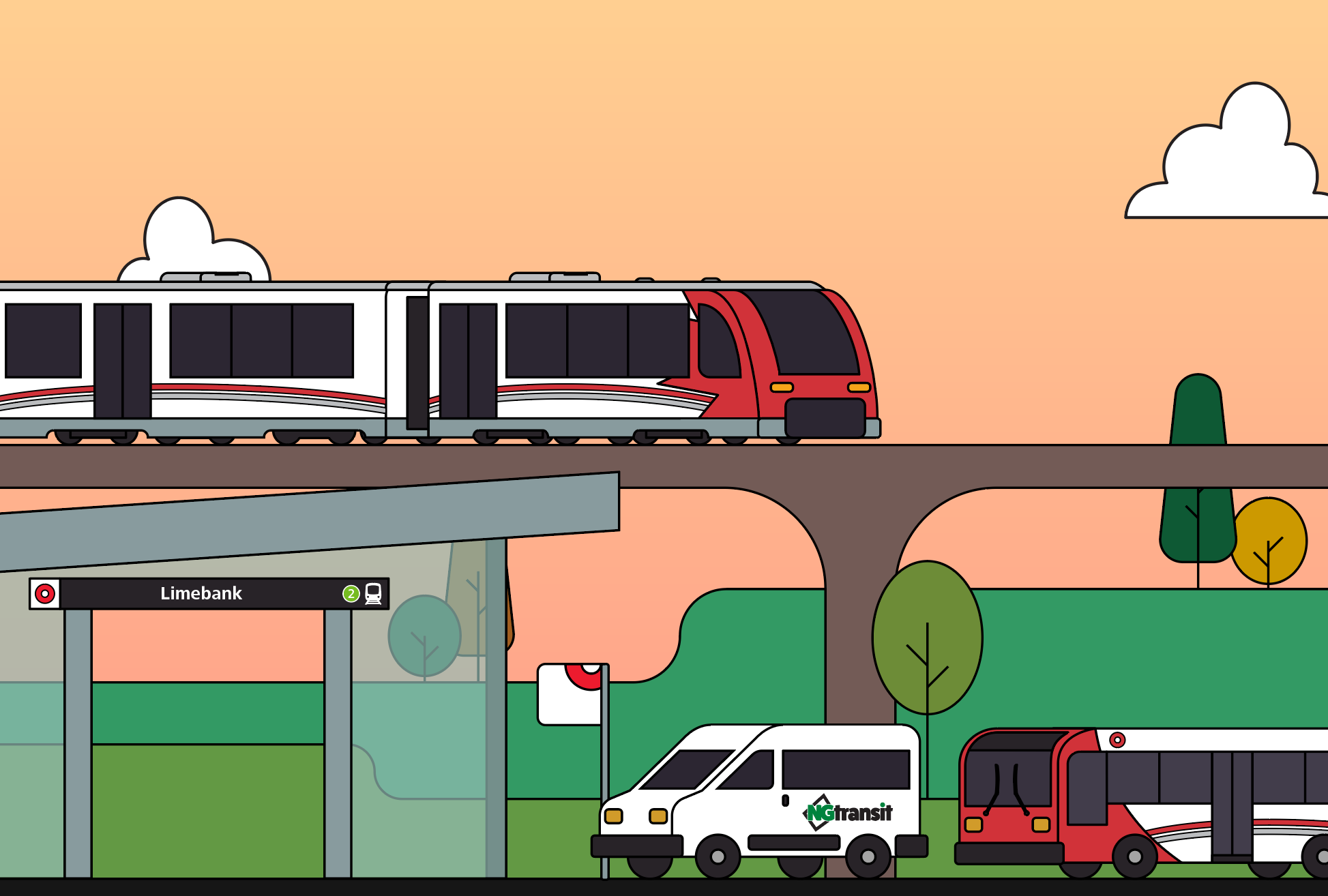 Image - NGtransit service at Limebank Station!