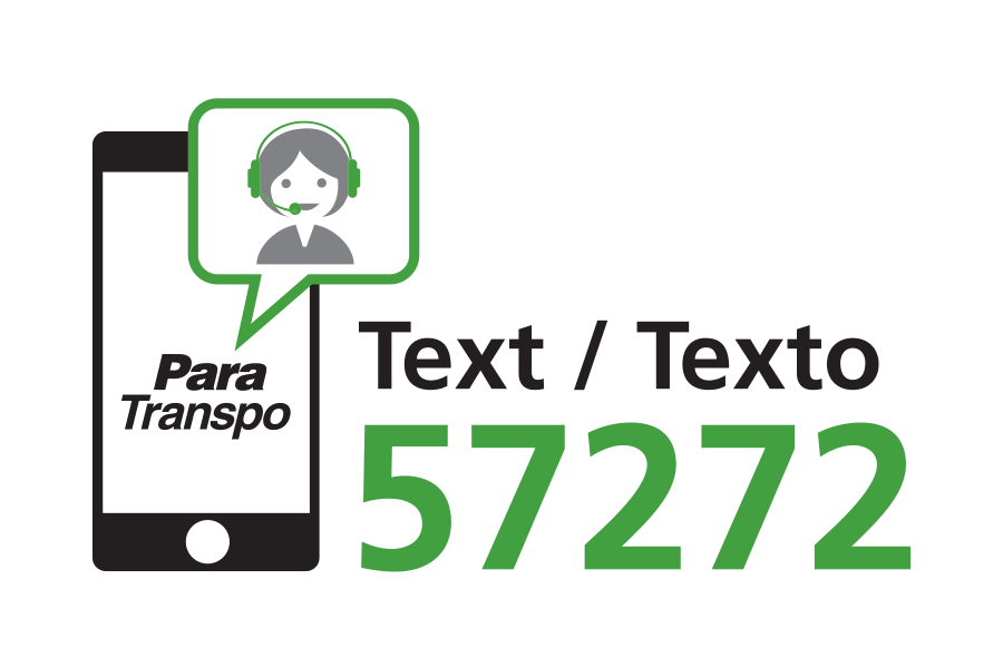 Image - Customer Service live text now available for Para Transpo customers!