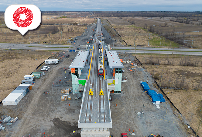 Image - Rail Installation on the O-Train South Extension