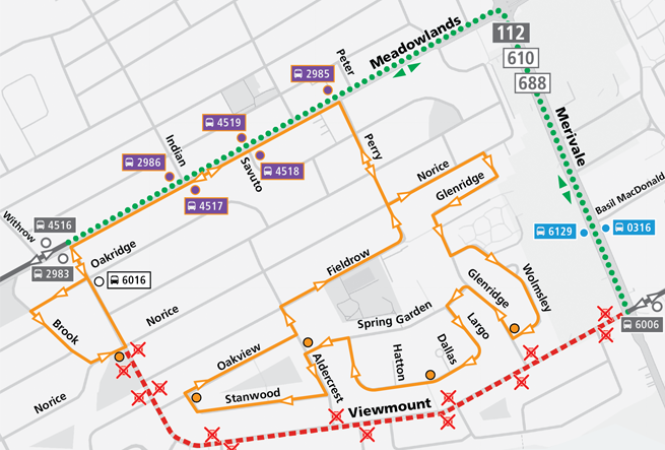 Image - Temporary shuttle service available during Viewmount Drive closure