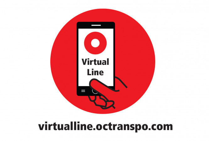 Image - Virtual Line - OC Transpo service without waiting in line