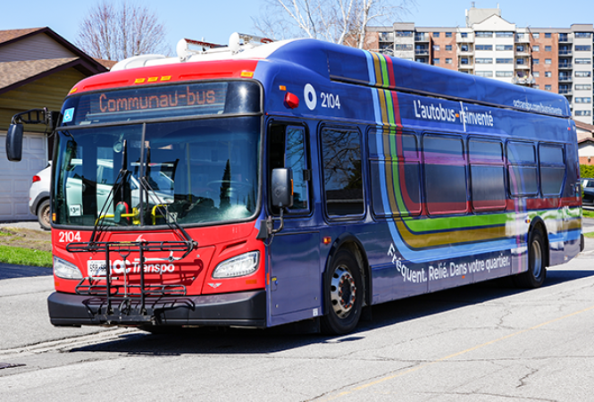 Image - Le Communau-bus d’OC Transpo s’amène dans un quartier près de chez vous!