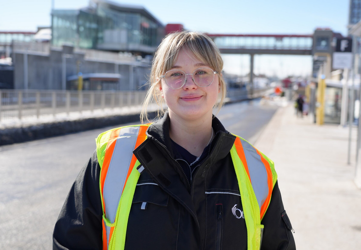 Brianna, Building Service Attendant at Blair Station