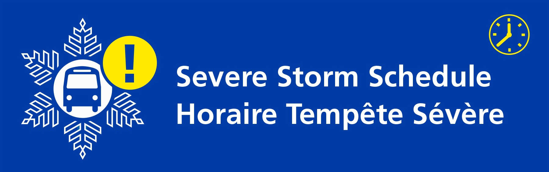 Severe Storm Schedule logo